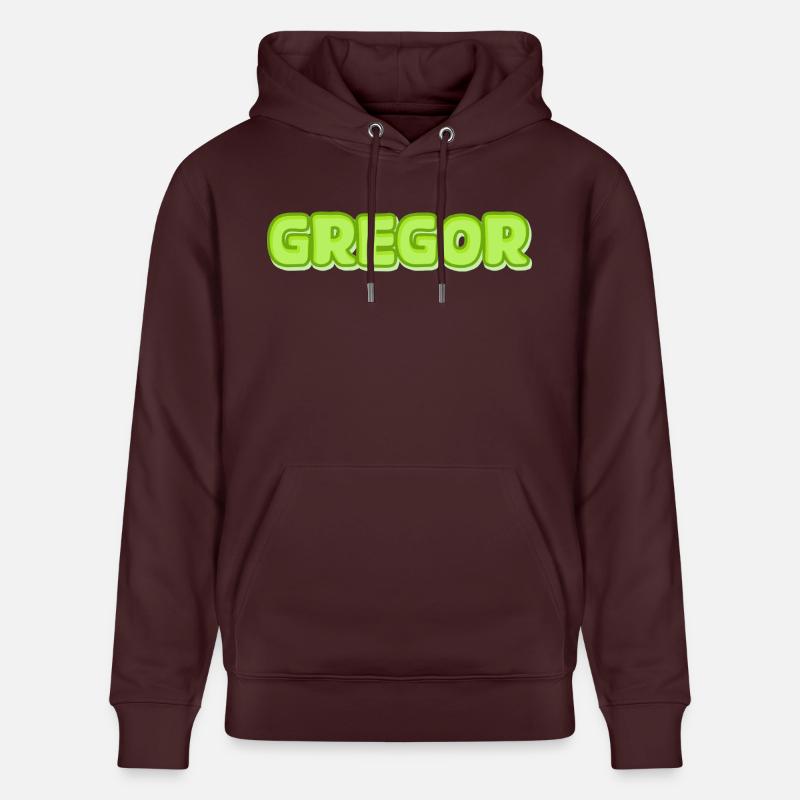 Gregor Gregor - Sweat à capuche bio CRUISER Stanley/Stella Unisexe - maroon