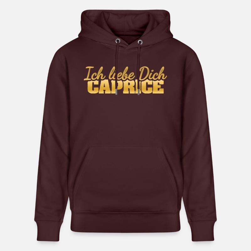 Caprice comme amour - Sweat à capuche bio CRUISER Stanley/Stella Unisexe - maroon
