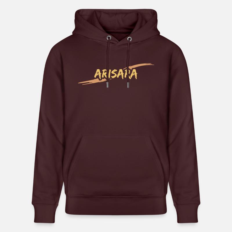 Arisara - Sweat à capuche bio CRUISER Stanley/Stella Unisexe - maroon
