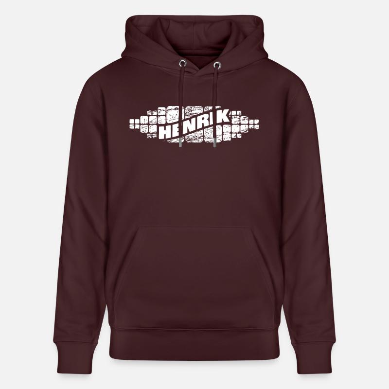 Cadeau pour Henrik - Sweat à capuche bio CRUISER Stanley/Stella Unisexe - maroon