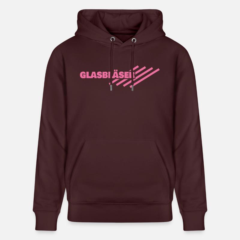 Souffleur - Sweat à capuche bio CRUISER Stanley/Stella Unisexe - maroon