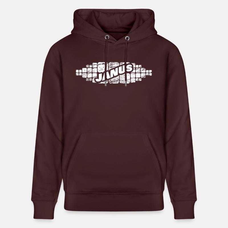 Janus - Sweat à capuche bio CRUISER Stanley/Stella Unisexe - maroon