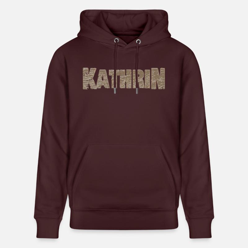 Kathrin Kathrin - Sweat à capuche bio CRUISER Stanley/Stella Unisexe - maroon