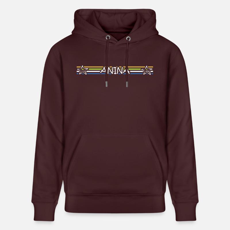 Anina comme un anniversaire - Sweat à capuche bio CRUISER Stanley/Stella Unisexe - maroon