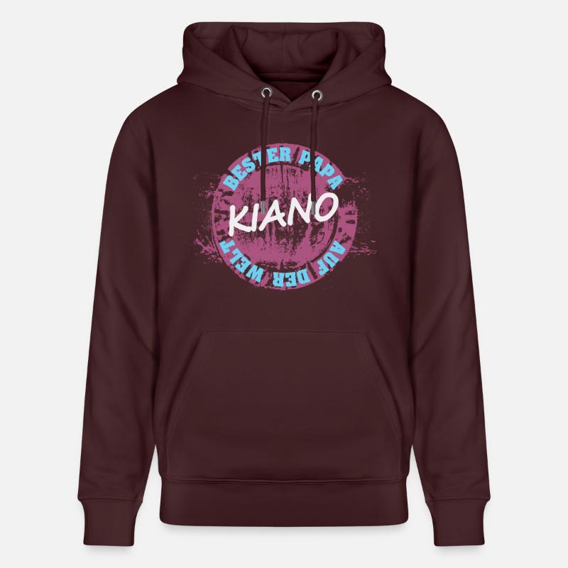 Cadeau pour Kiano - Sweat à capuche bio CRUISER Stanley/Stella Unisexe - maroon