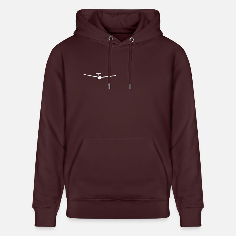 LS4 Clubklasse - Sweat à capuche bio CRUISER Stanley/Stella Unisexe - maroon