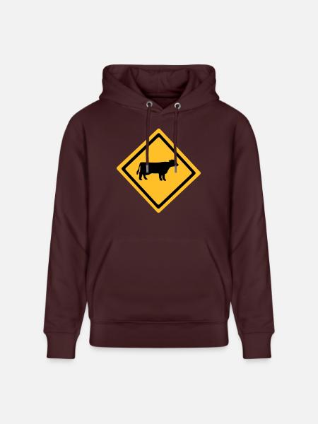 Cattle Anmelden - Stanley/Stella Unisex Bio-Hoodie CRUISER - Maroon
