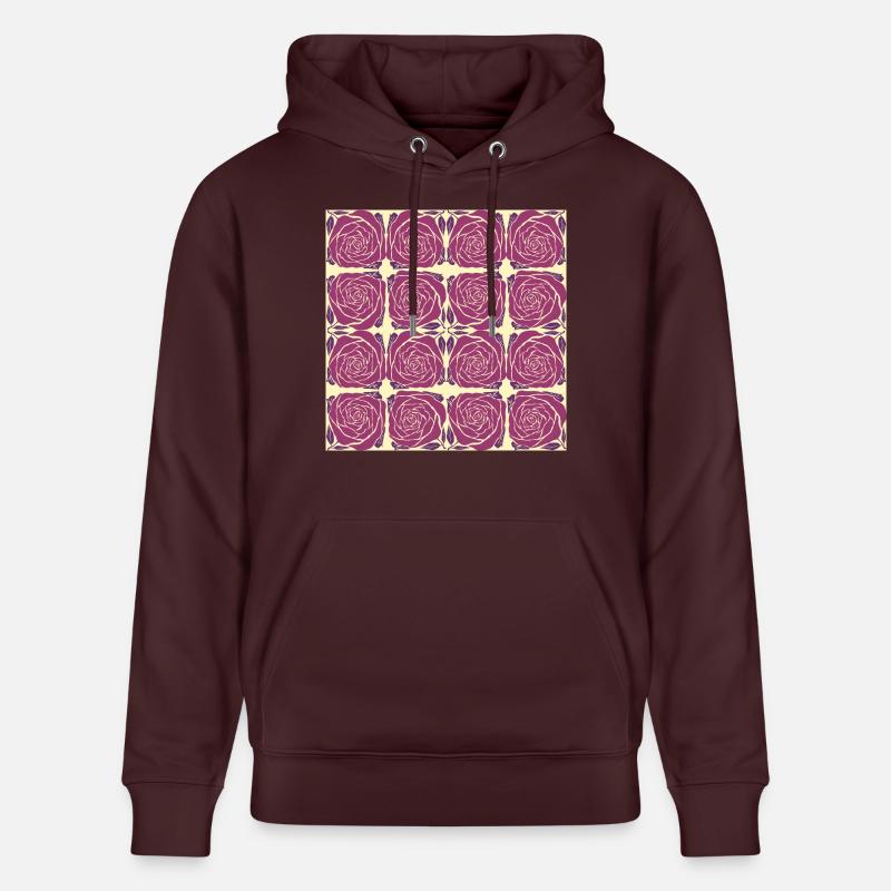 F58 - Sweat à capuche bio CRUISER Stanley/Stella Unisexe - maroon