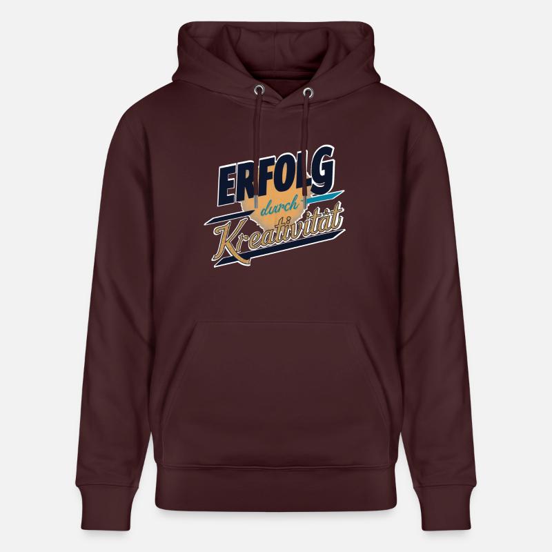 LE SUCCÈS PAR LA CRÉATIVITÉ - Sweat à capuche bio CRUISER Stanley/Stella Unisexe - maroon
