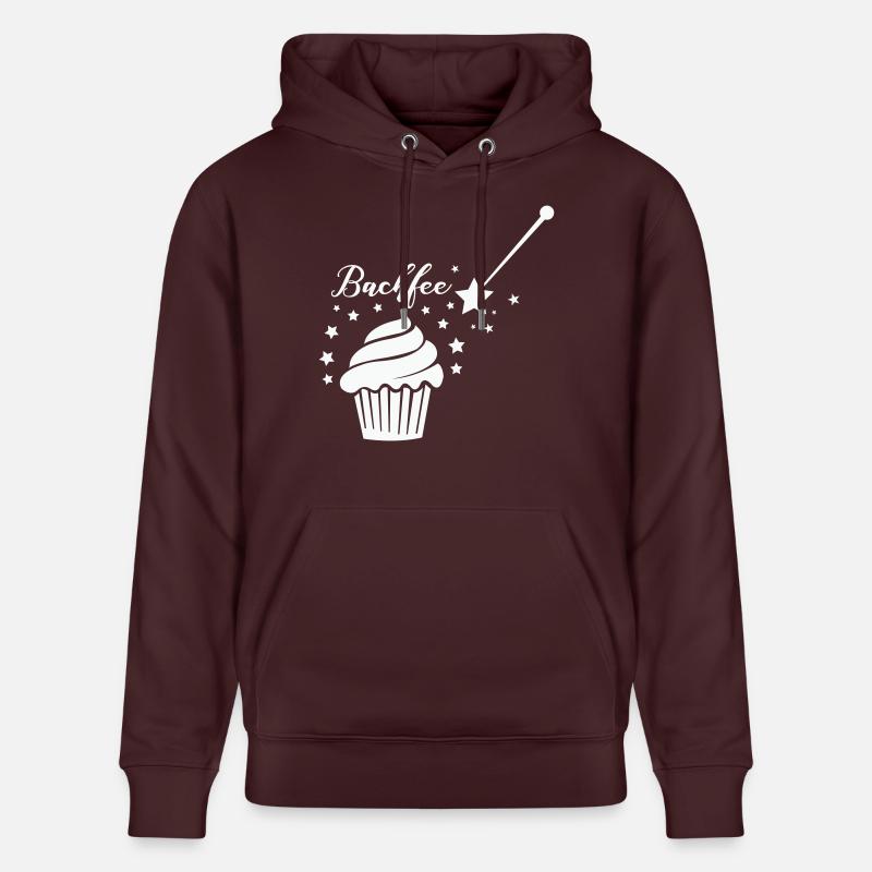Arriéré 01 - Sweat à capuche bio CRUISER Stanley/Stella Unisexe - maroon