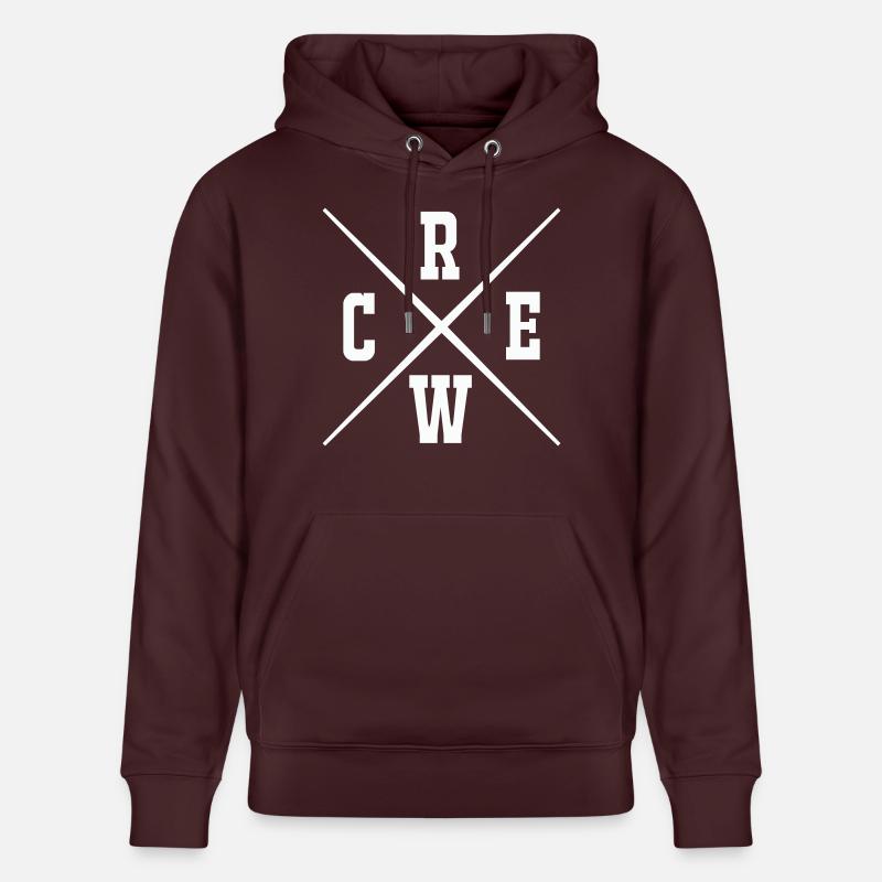 équipage - Sweat à capuche bio CRUISER Stanley/Stella Unisexe - maroon