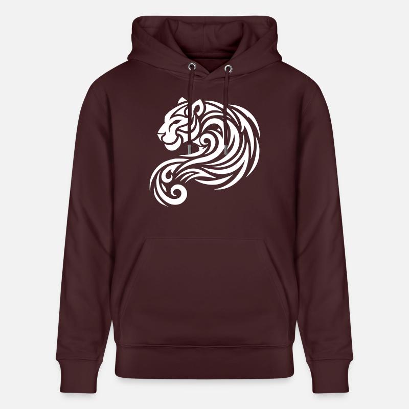 panthère - Sweat à capuche bio CRUISER Stanley/Stella Unisexe - maroon