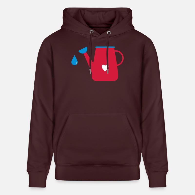 Gießkanne - Sweat à capuche bio CRUISER Stanley/Stella Unisexe - maroon