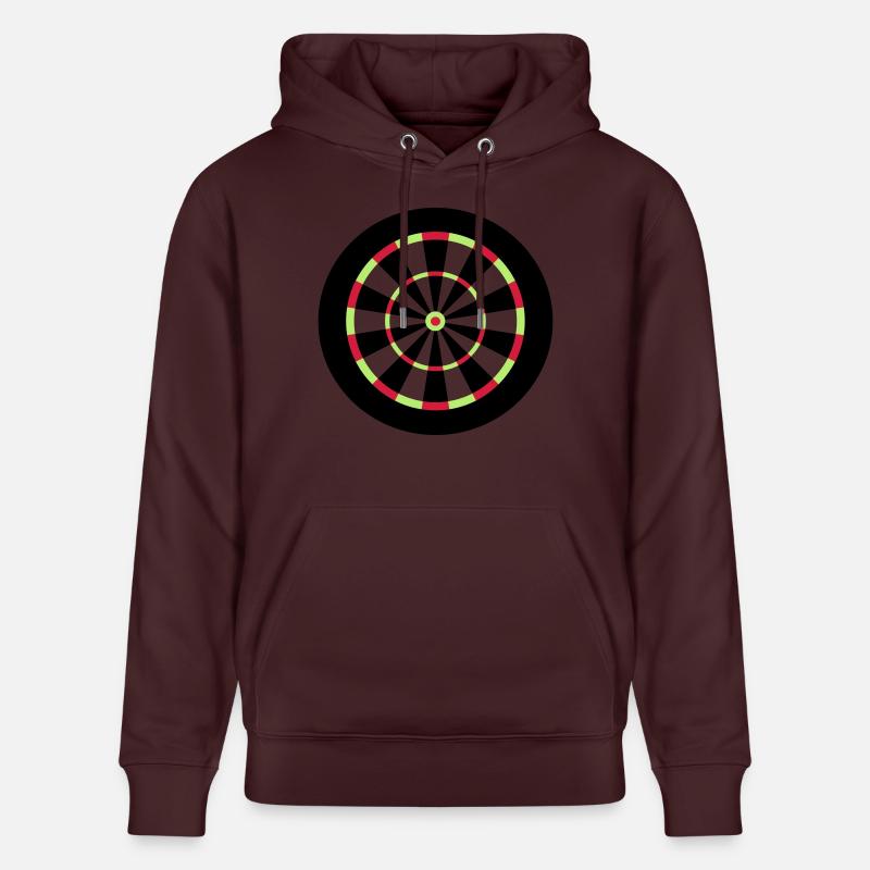 fléchettes - Sweat à capuche bio CRUISER Stanley/Stella Unisexe - maroon