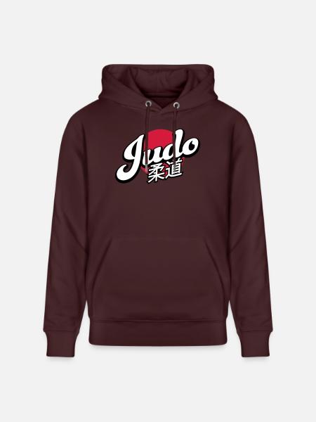 judo - Stanley/Stella CRUISER Unisex Organic Hoodie - maroon
