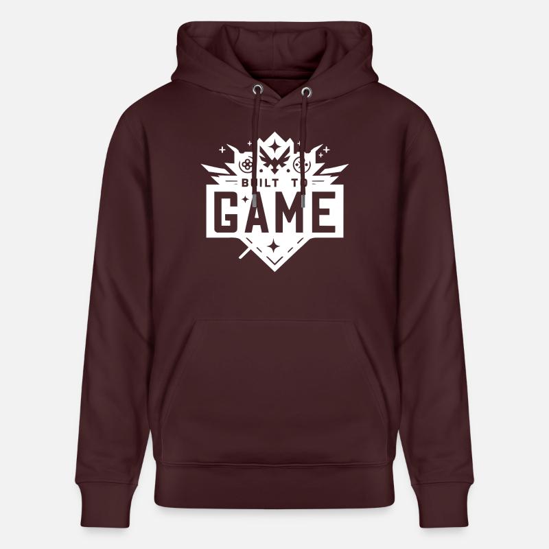 Conçu pour le jeu - Sweat à capuche bio CRUISER Stanley/Stella Unisexe - maroon