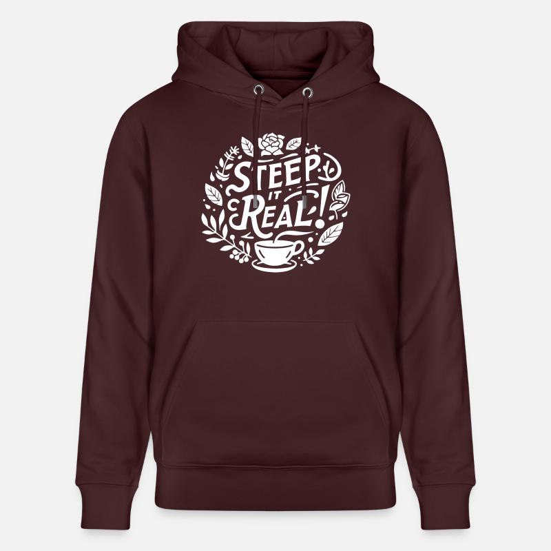 Imprégnez-le vraiment - Sweat à capuche bio CRUISER Stanley/Stella Unisexe - maroon