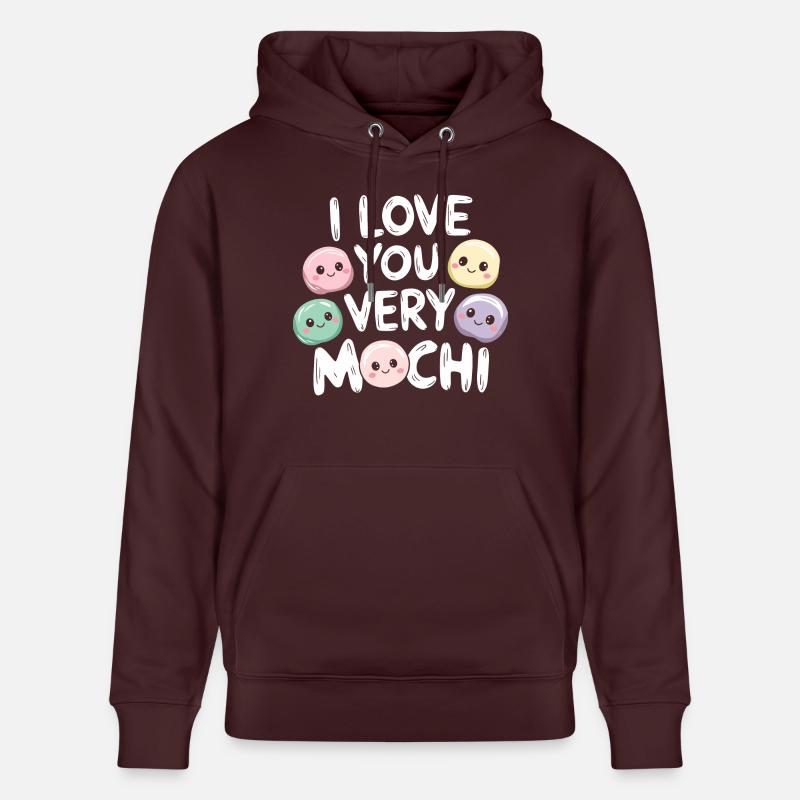 Hommage tendance au mochi - Sweat à capuche bio CRUISER Stanley/Stella Unisexe - maroon