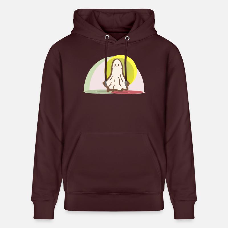 Anime Ghost Je suis Starlight - Sweat à capuche bio CRUISER Stanley/Stella Unisexe - maroon