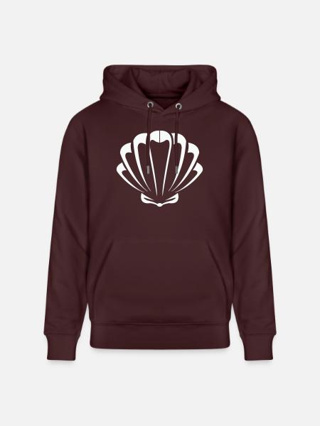 shell - Stanley/Stella CRUISER Unisex Organic Hoodie - maroon