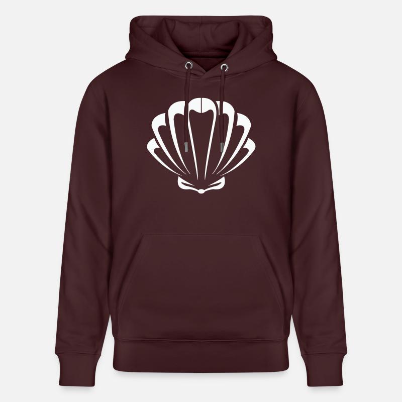 coquille - Sweat à capuche bio CRUISER Stanley/Stella Unisexe - maroon