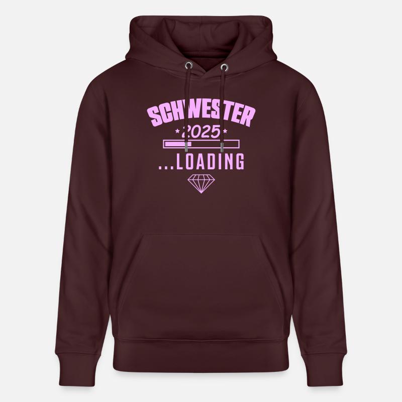 Schwester 2025 Loading - Stanley/Stella Unisex Bio-Hoodie CRUISER  - Maroon