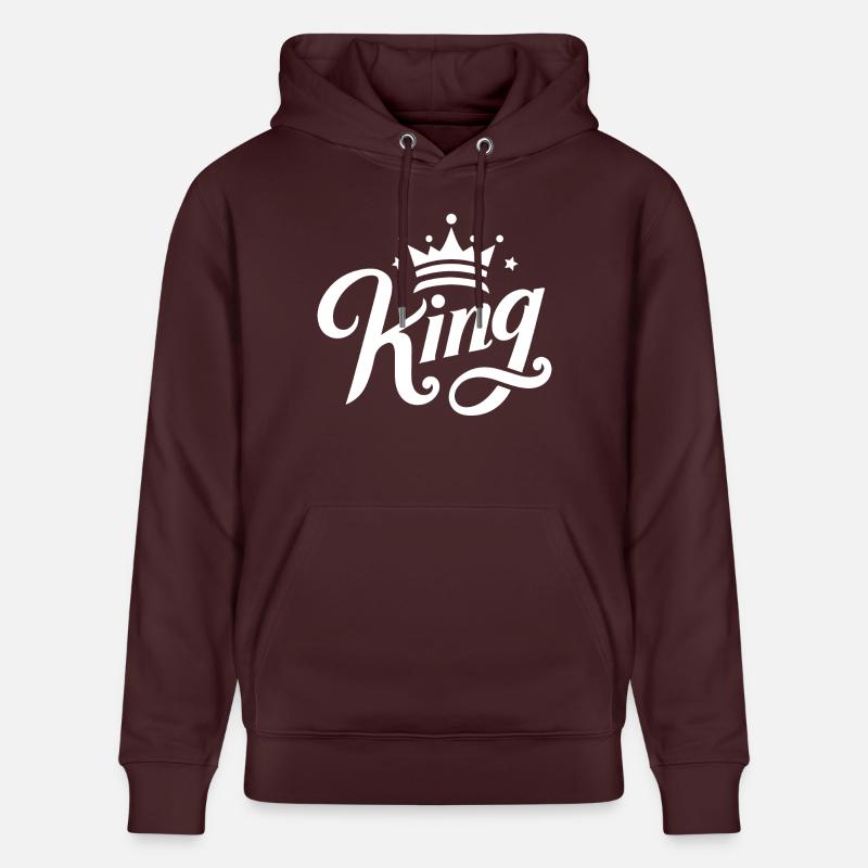 Roi - Sweat à capuche bio CRUISER Stanley/Stella Unisexe - maroon