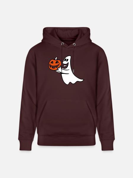 fantôme - Sweat à capuche bio CRUISER Stanley/Stella Unisexe - maroon