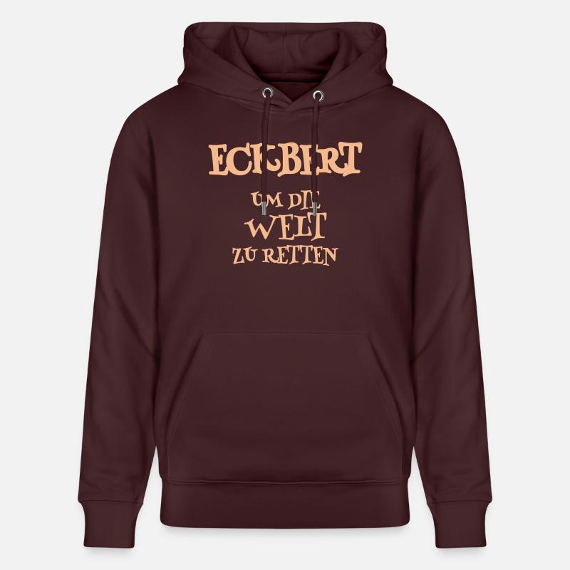 Eckbert en tant qu’assistant - Sweat à capuche bio CRUISER Stanley/Stella Unisexe - maroon