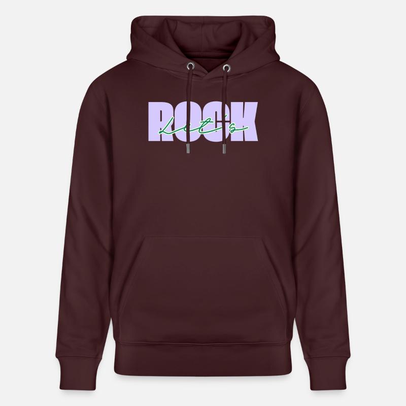 Faisons du rock - Sweat à capuche bio CRUISER Stanley/Stella Unisexe - maroon