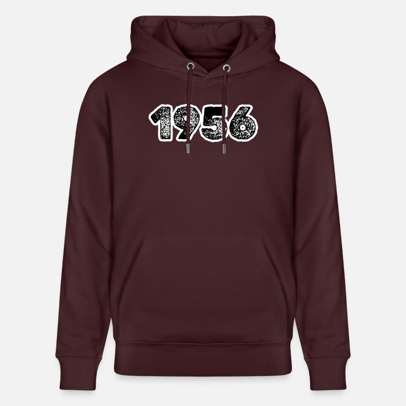 1956 - Stanley/Stella Unisex Bio-Hoodie CRUISER  - Maroon