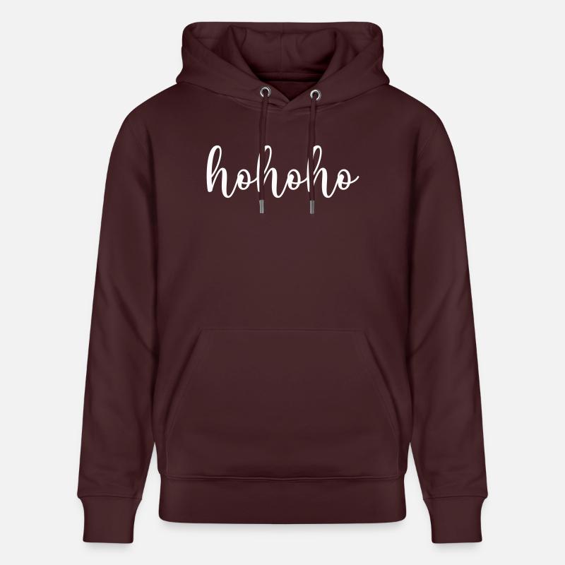 hohoho - Sweat à capuche bio CRUISER Stanley/Stella Unisexe - maroon