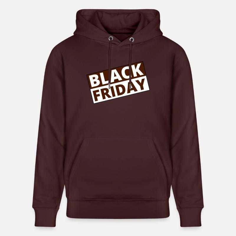 black Friday - Sweat à capuche bio CRUISER Stanley/Stella Unisexe - maroon