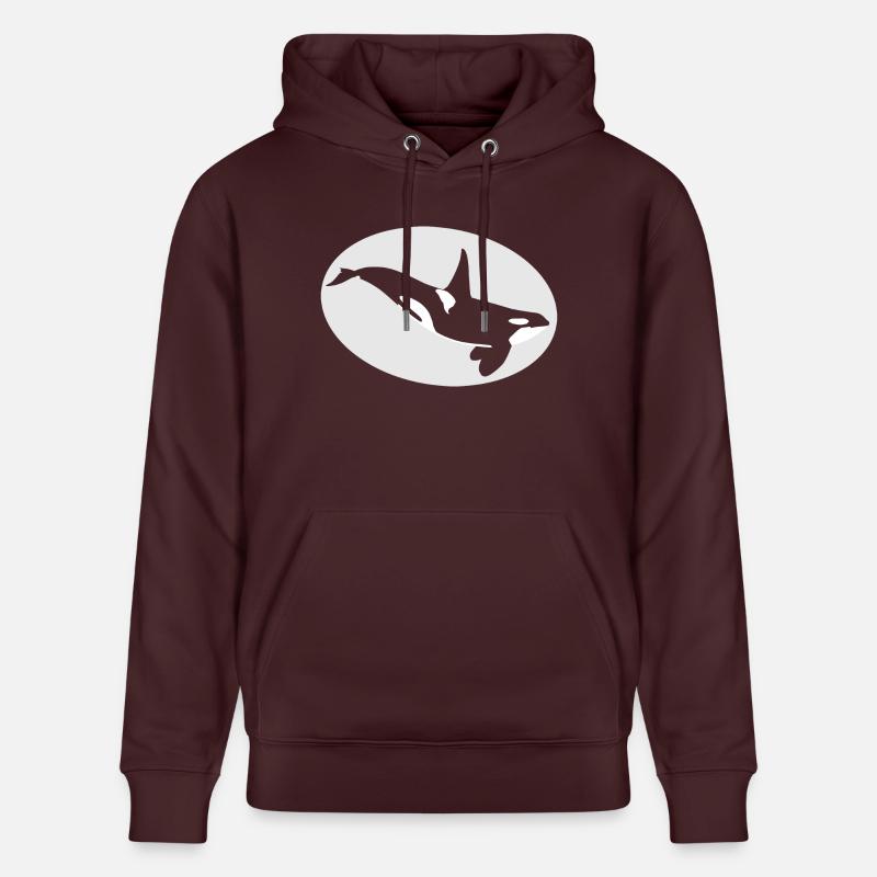 orque - Sweat à capuche bio CRUISER Stanley/Stella Unisexe - maroon