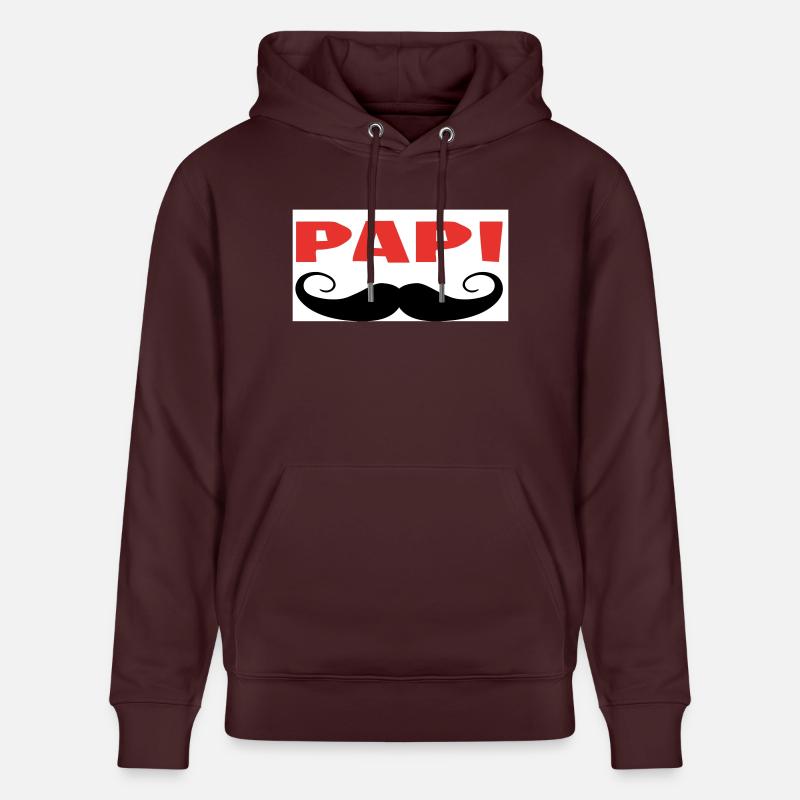 PAPI - Sweat à capuche bio CRUISER Stanley/Stella Unisexe - maroon