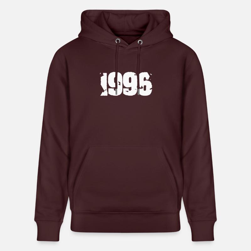 1996 - Sweat à capuche bio CRUISER Stanley/Stella Unisexe - maroon