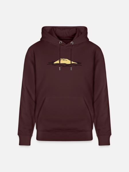 Island - Stanley/Stella CRUISER Unisex Organic Hoodie - maroon