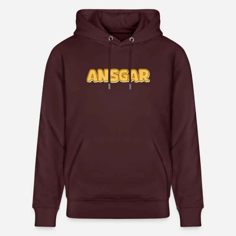 Ansgar Ansgar - Sweat à capuche bio CRUISER Stanley/Stella Unisexe - maroon