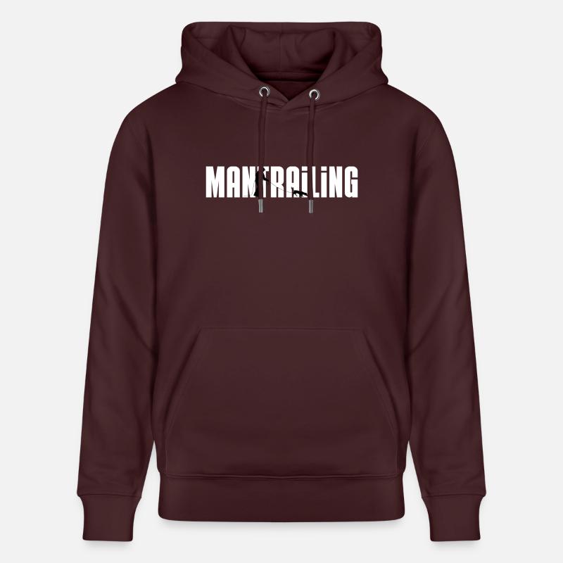 mantrailing - Stanley/Stella Unisex Bio-Hoodie CRUISER - Maroon