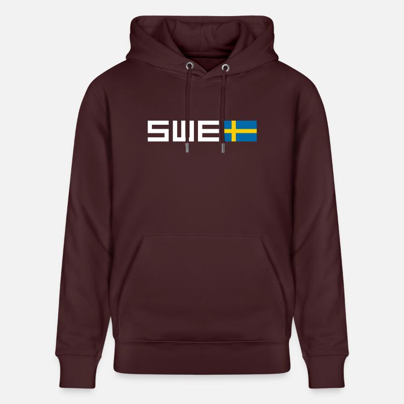 Suède - Sweat à capuche bio CRUISER Stanley/Stella Unisexe - maroon