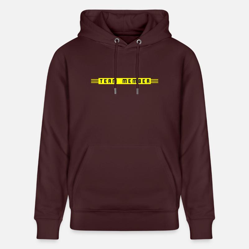 Équipier - Sweat à capuche bio CRUISER Stanley/Stella Unisexe - maroon