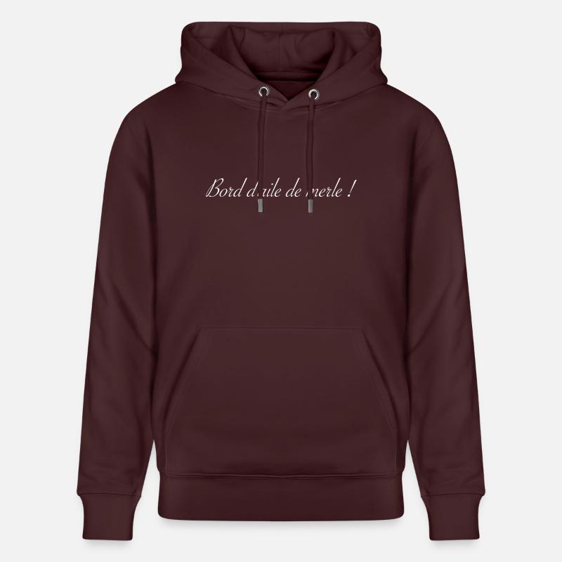 Contrepèterie - Sweat à capuche bio CRUISER Stanley/Stella Unisexe - maroon