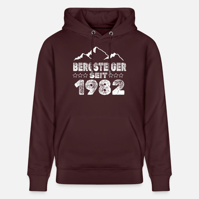 1982 - Stanley/Stella Unisex Bio-Hoodie CRUISER  - Maroon