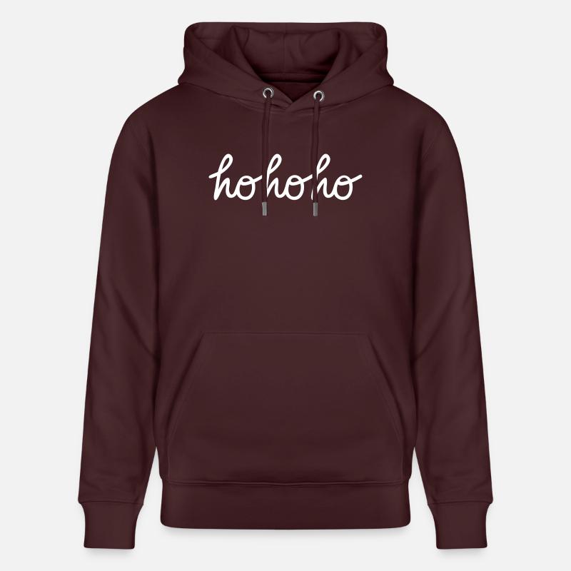 hohoho - Sweat à capuche bio CRUISER Stanley/Stella Unisexe - maroon
