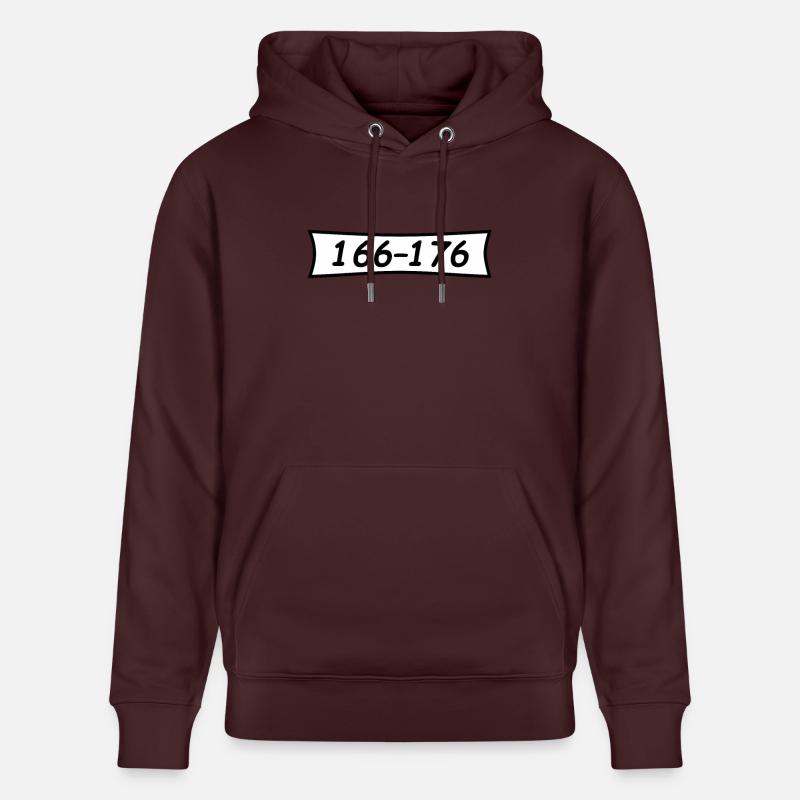 Panzerknacker numéro 166 176 - Sweat à capuche bio CRUISER Stanley/Stella Unisexe - maroon