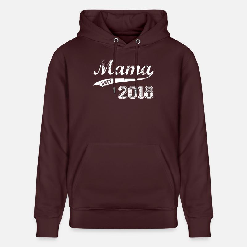 Mama 2018 - Stanley/Stella Unisex Bio-Hoodie CRUISER  - Maroon