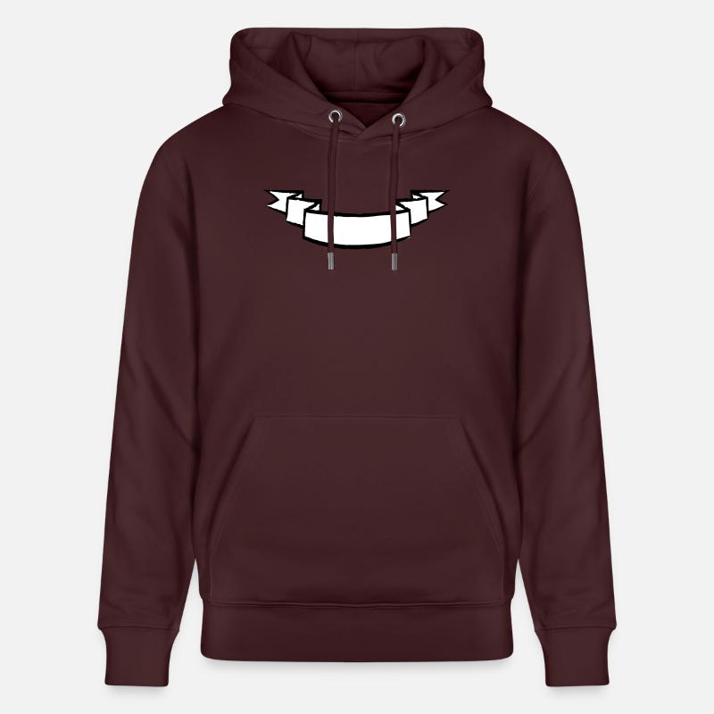 Banner gebogen - Stanley/Stella Unisex Bio-Hoodie CRUISER  - Maroon