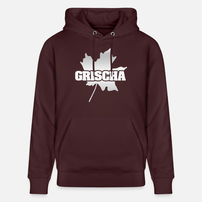 Grischa - Sweat à capuche bio CRUISER Stanley/Stella Unisexe - maroon
