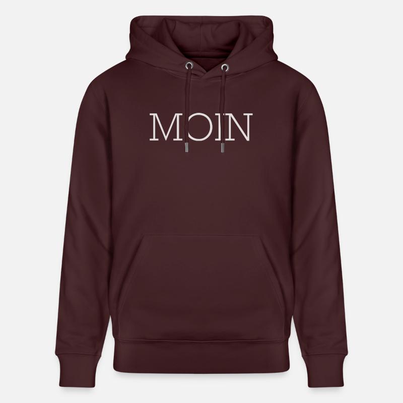Moin - Stanley/Stella Unisex Bio-Hoodie CRUISER  - Maroon