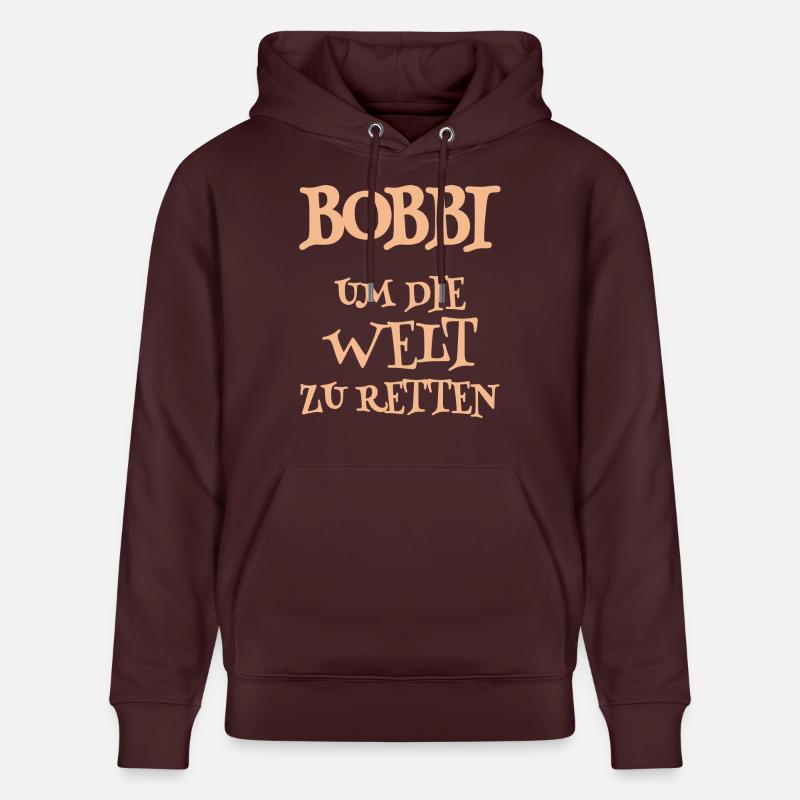 Aide Bobbi - Sweat à capuche bio CRUISER Stanley/Stella Unisexe - maroon